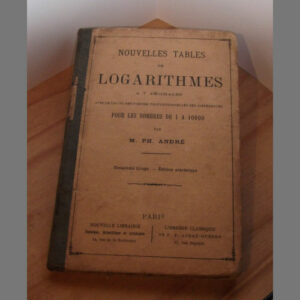 Nouvelles tables de logarithmes